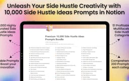 10,000+ Side Hustle Ideas Prompts media 2