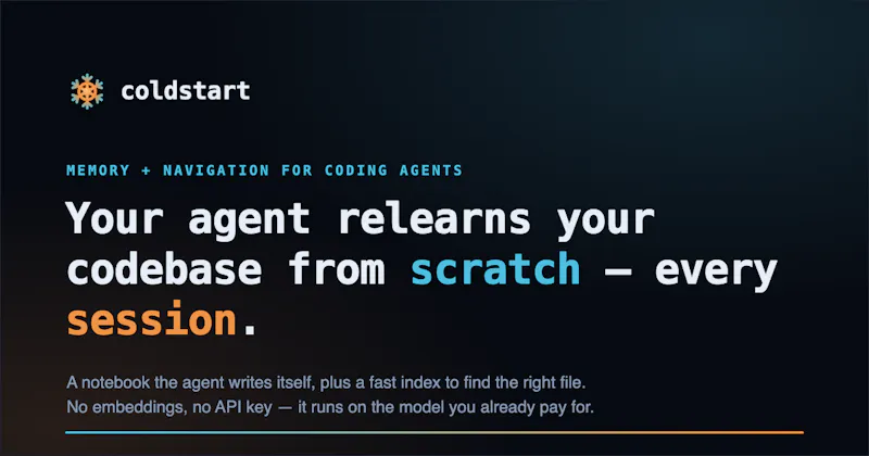 coldstart screenshot 1