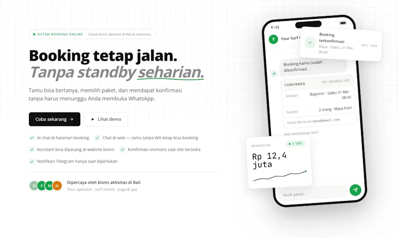 Arion Booking screenshot 1