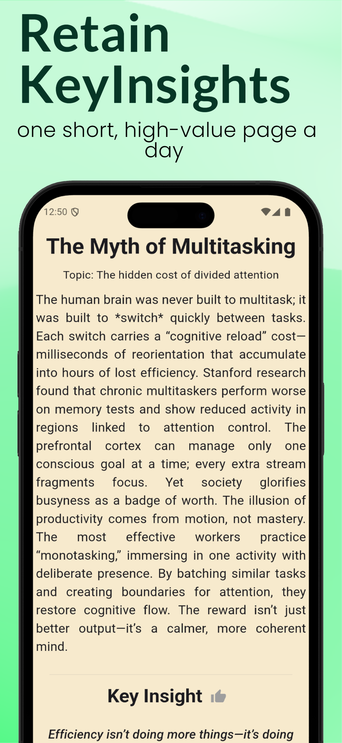 OnePage gallery image