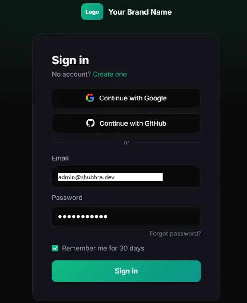 Next.js 16 Auth Kit screenshot 5