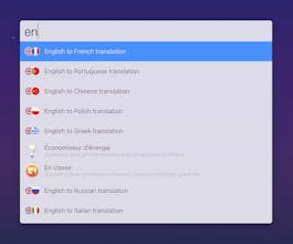 WordReference for Alfred gallery image