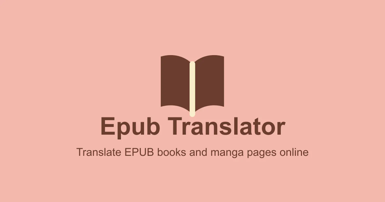 Epub Translator screenshot 1