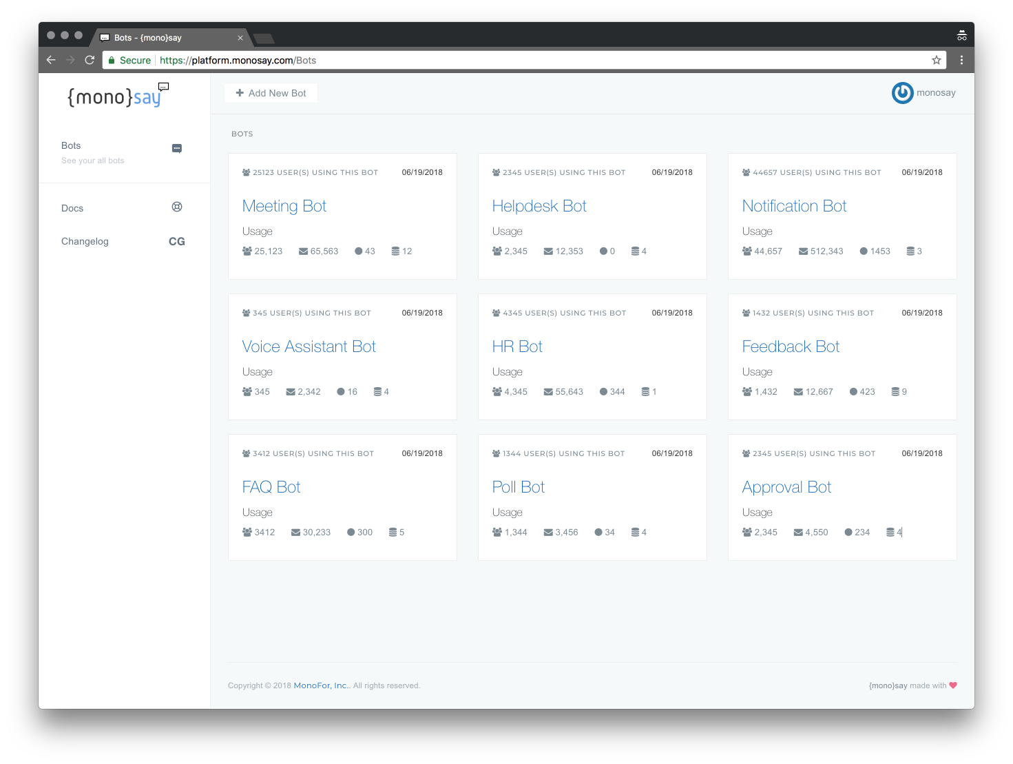 MonoSay gallery image