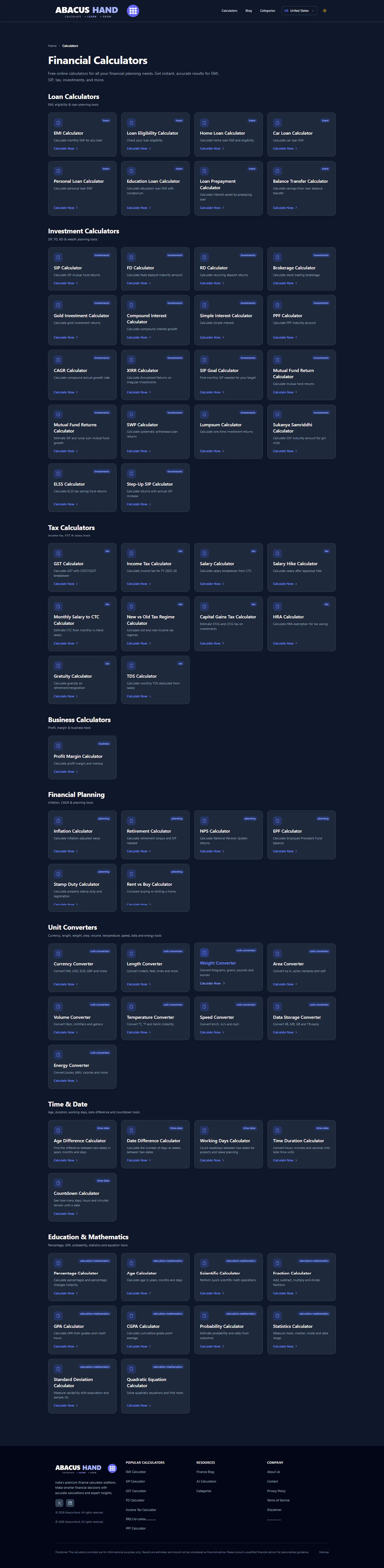 Free finance tool screenshot 3