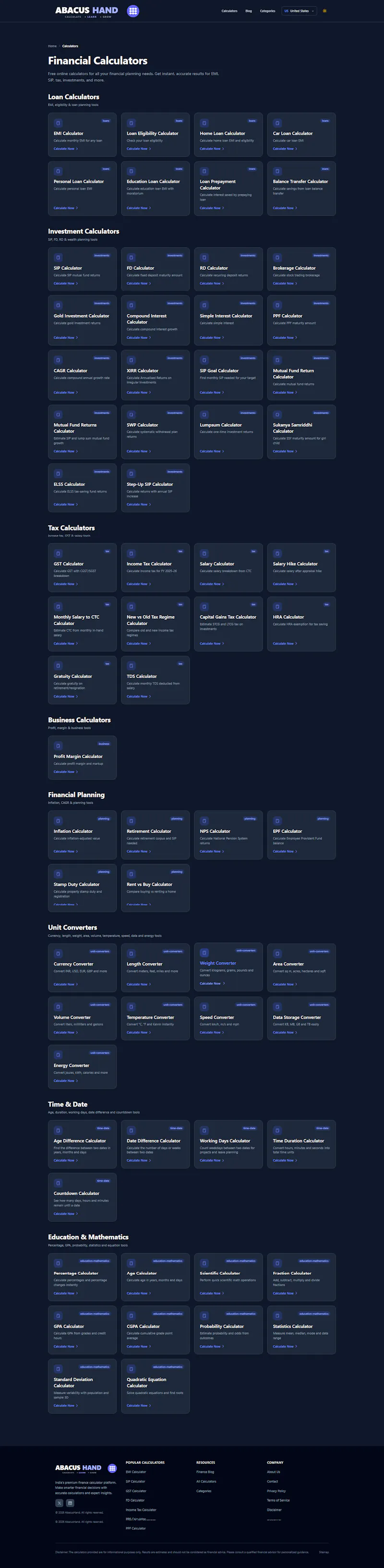 Free finance tool screenshot 3