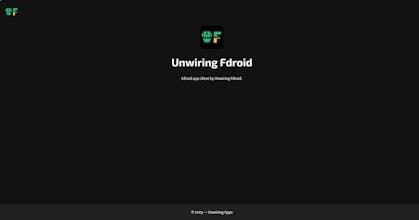 Unwiring Fdroid: Fdroid Console Service gallery image