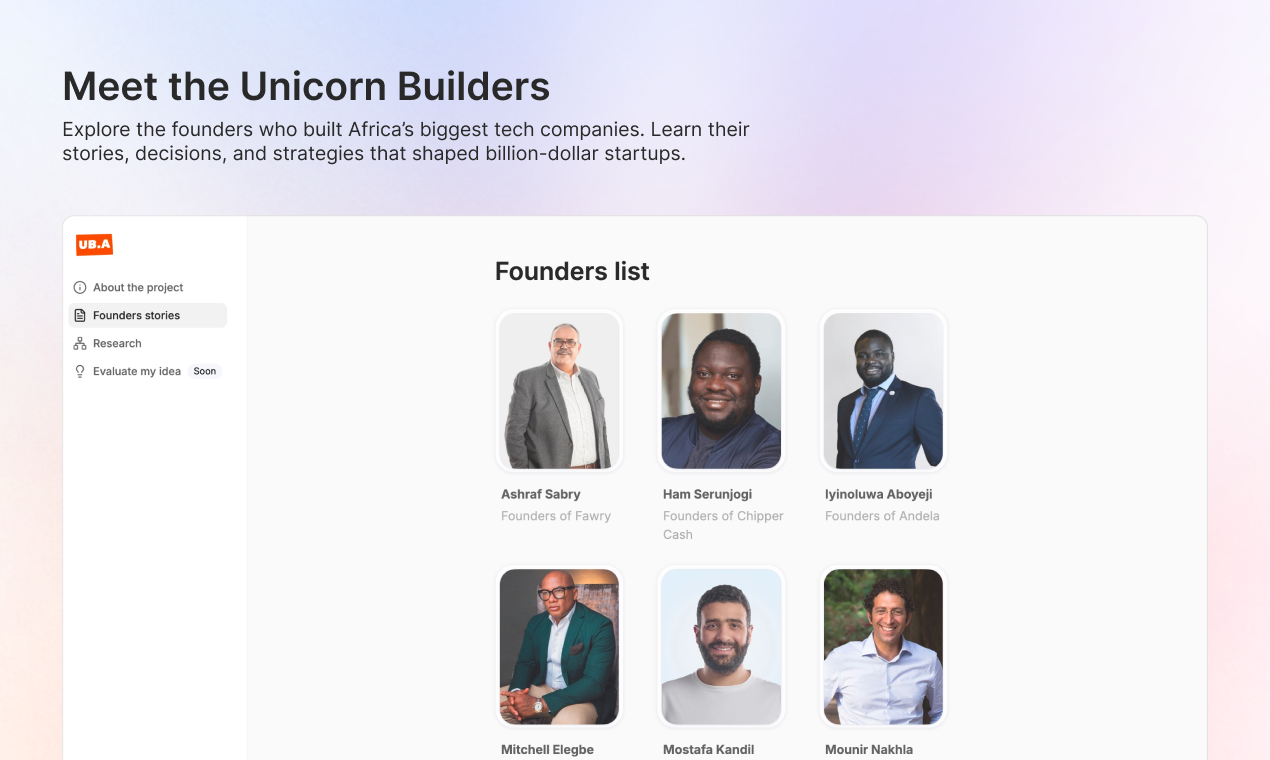 UnicornBuilders.Africa - เรียนรู้จากผู้ที่ทำมันสร้างสิ่งต่อไป media 1