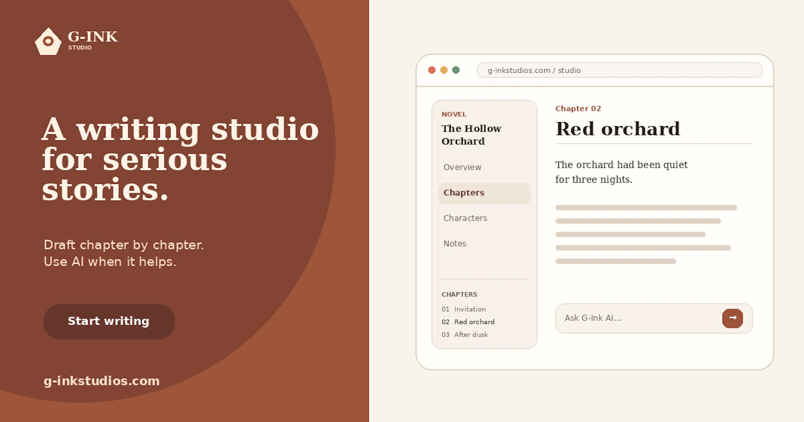 G-ink studios screenshot 5