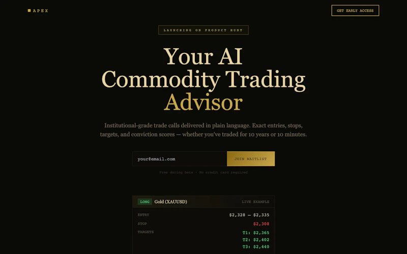Apex trading coach screenshot 1