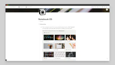Notebook OS gallery image