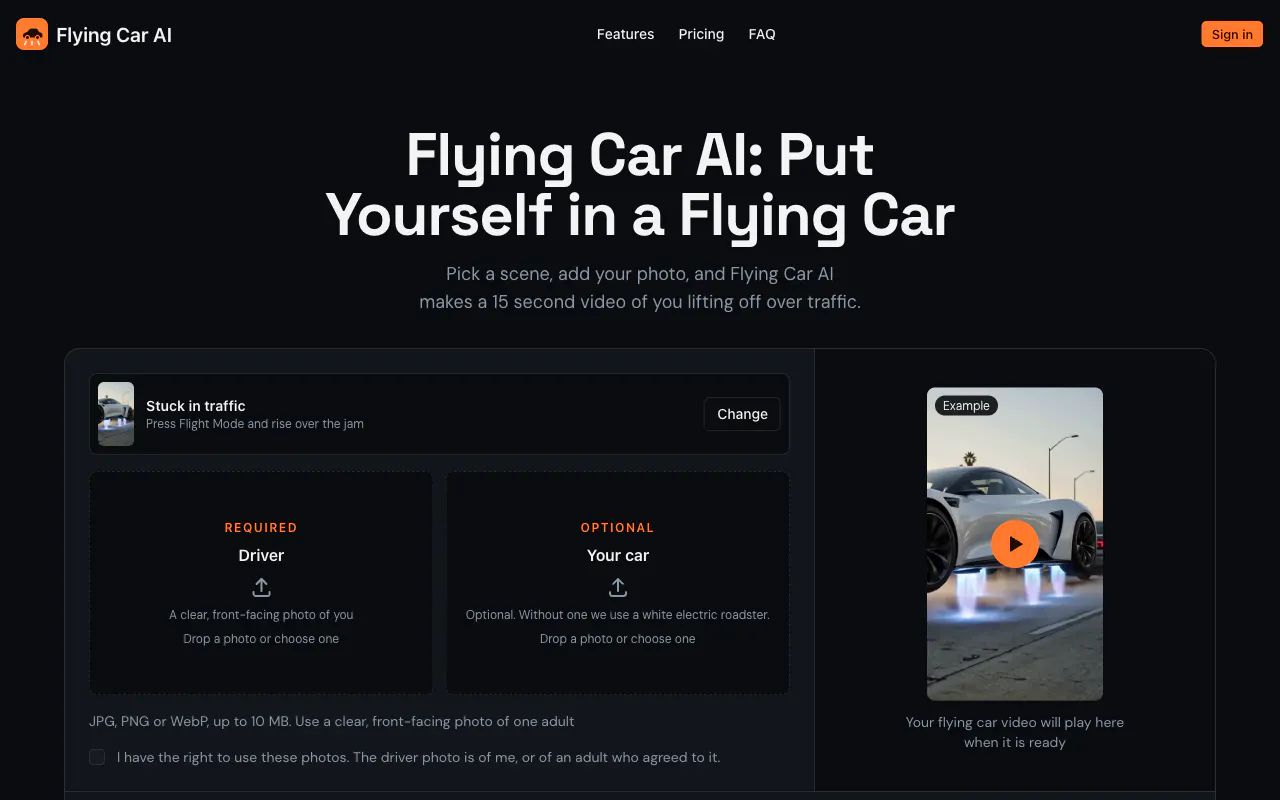 Flying Car AI gallery image