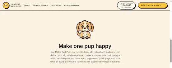 One Million Sad Pups gallery image