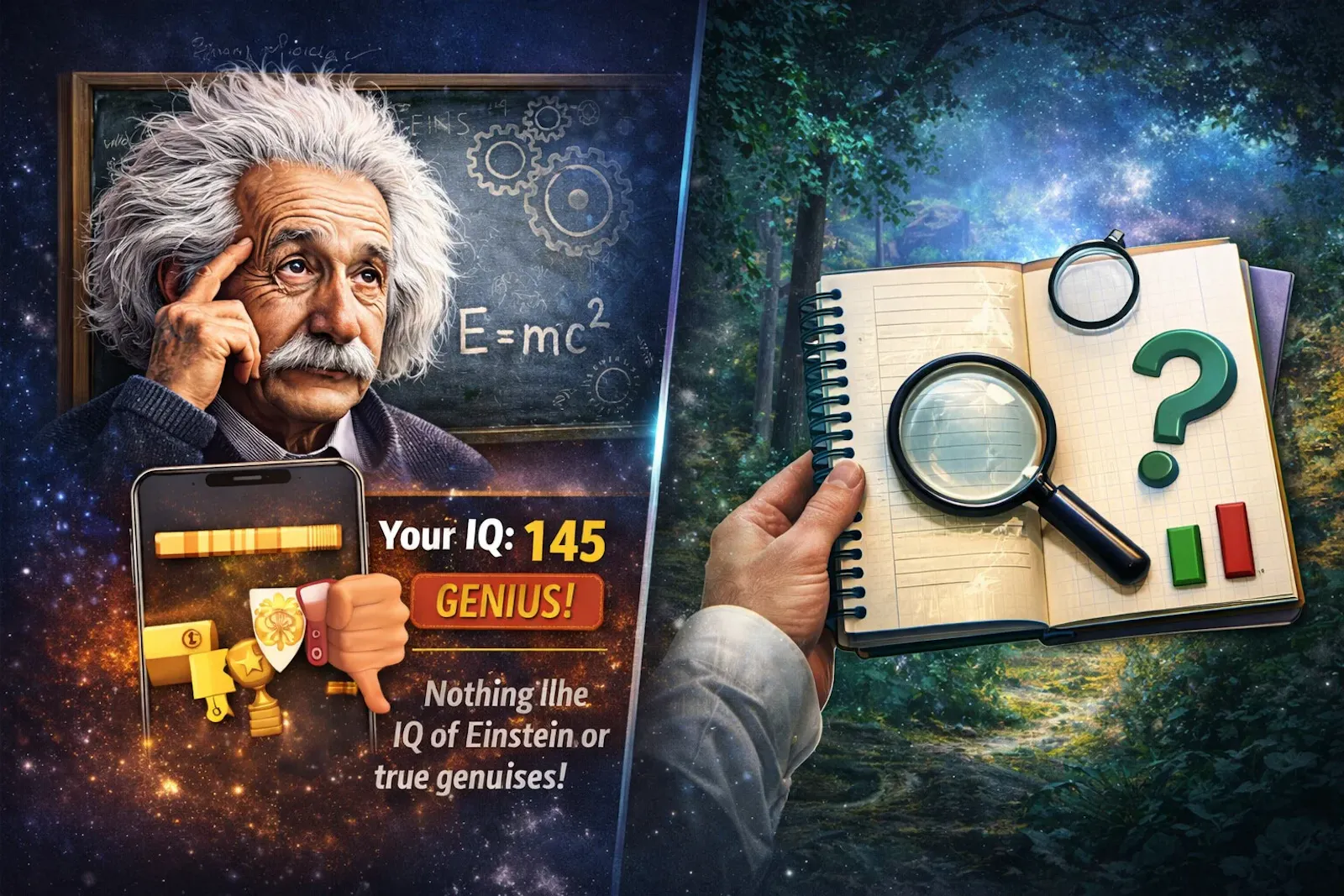 Einstein IQ Test screenshot 1