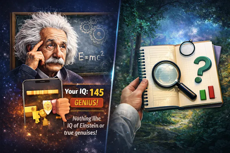 Einstein IQ Test screenshot 1