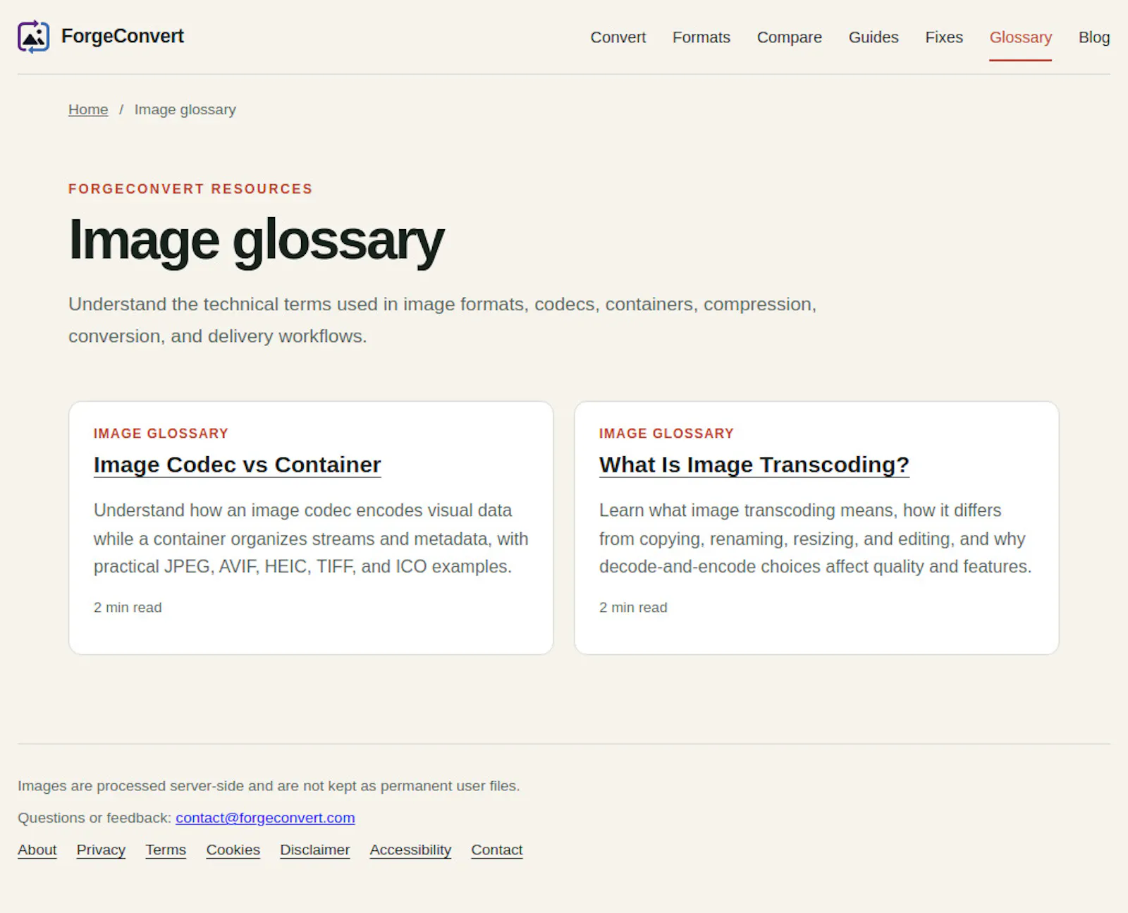 ForgeConvert screenshot 1