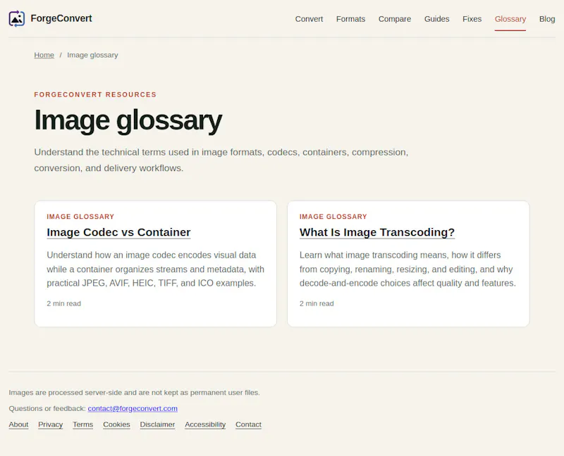 ForgeConvert screenshot 1