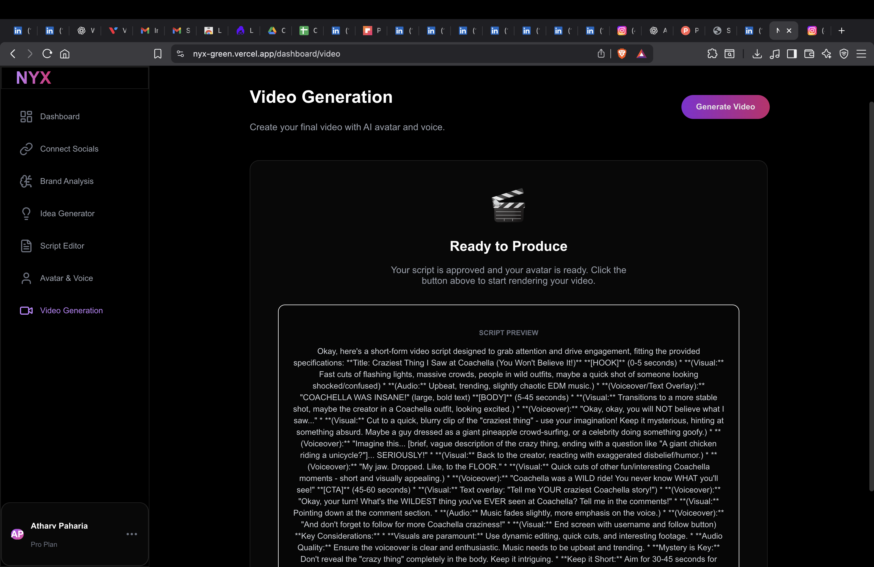 NYX - Screenshot 5 showing product features and functionality