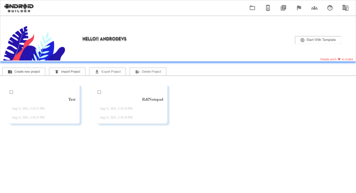 Android Builder gallery image