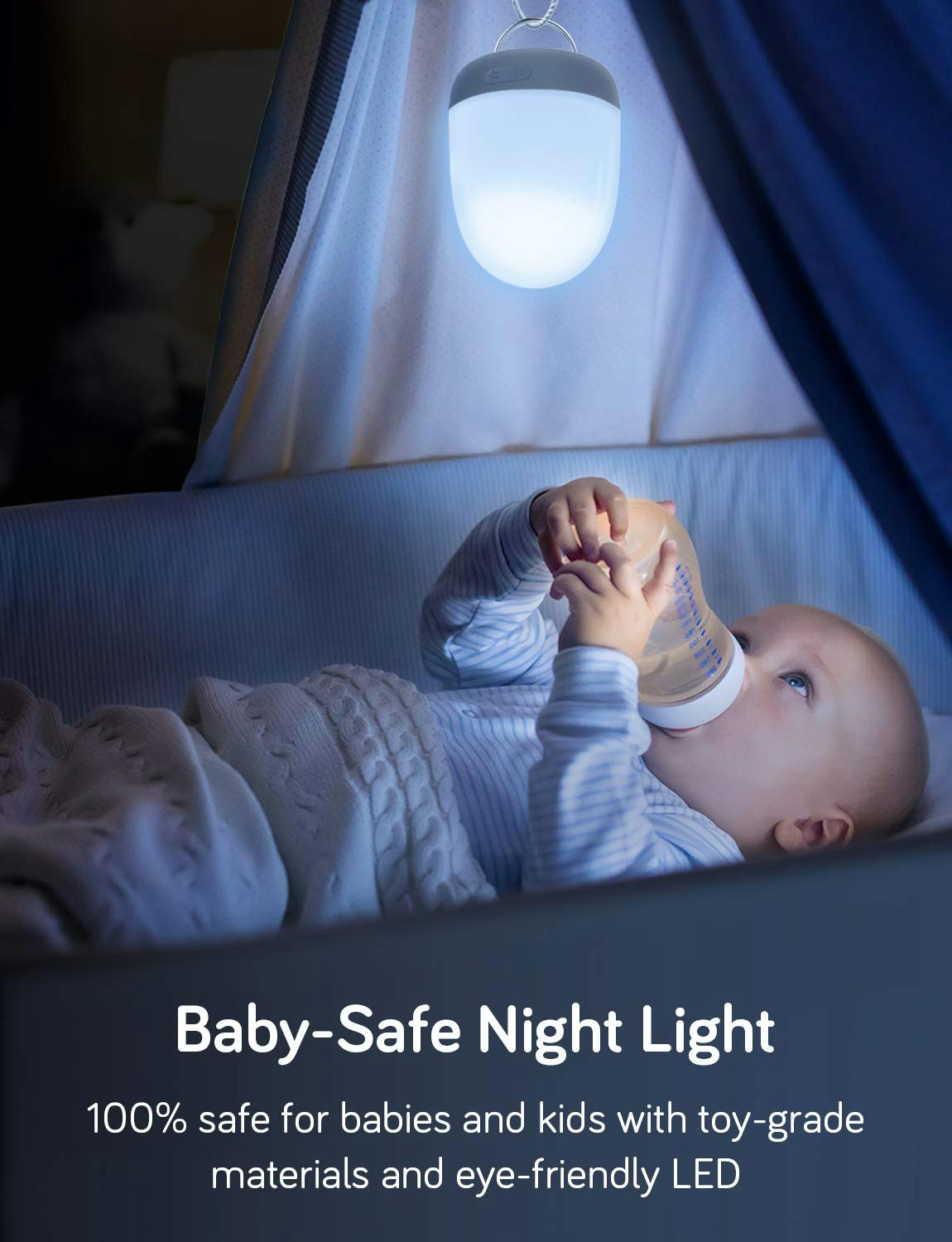 Conor Portable Night Lights with 7 Color gallery image