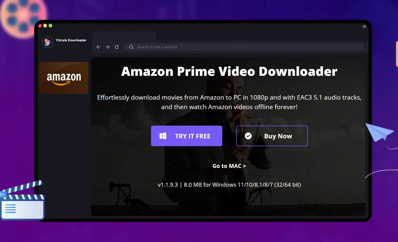 Prime video best sale download for mac