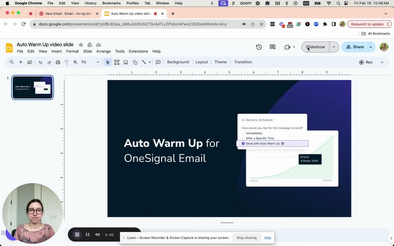 startuptile Auto Warm Up for OneSignal Email-The easiest way to start sending email