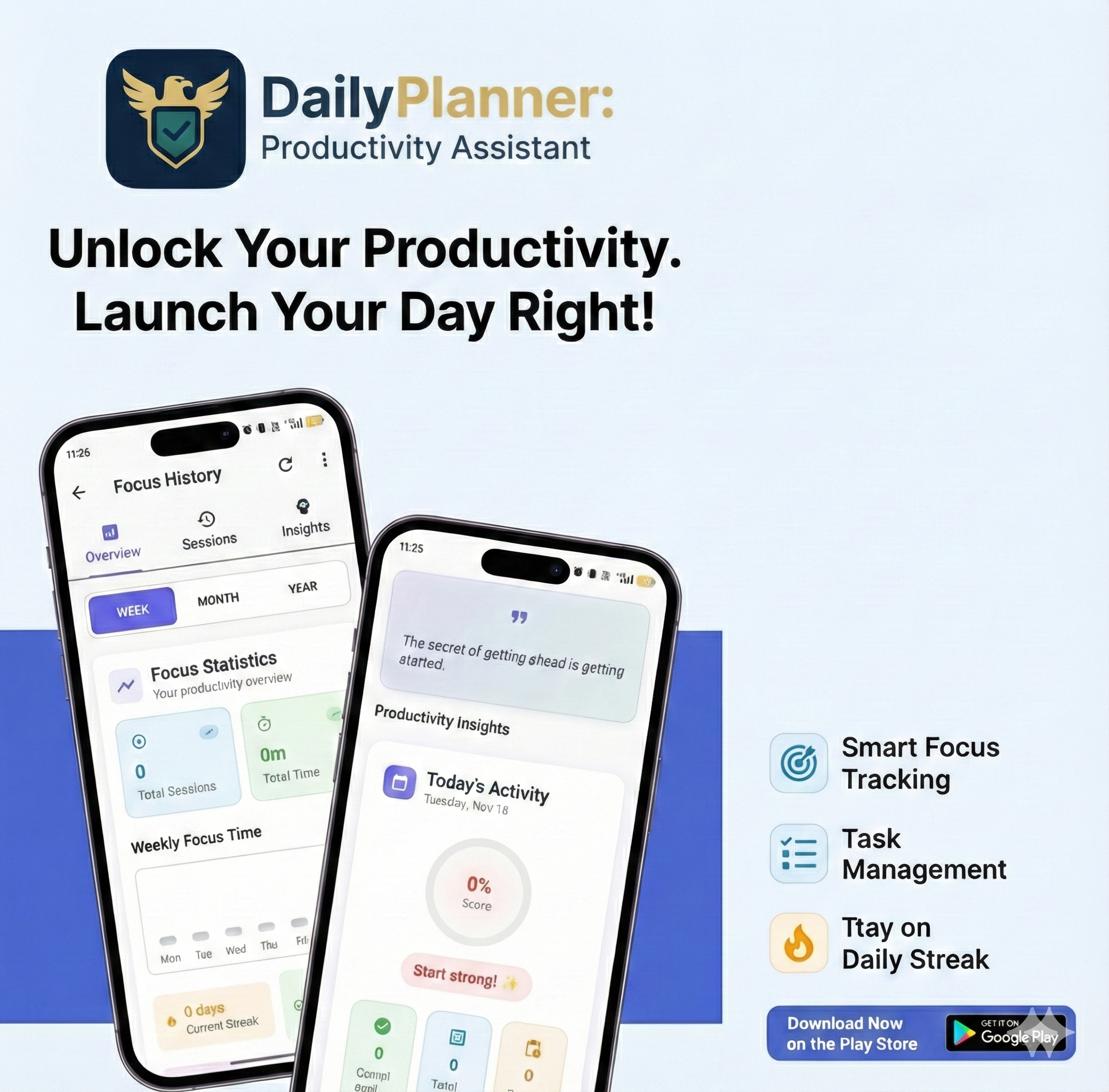 DailyPlanner App - Screenshot 3 showing product features and functionality