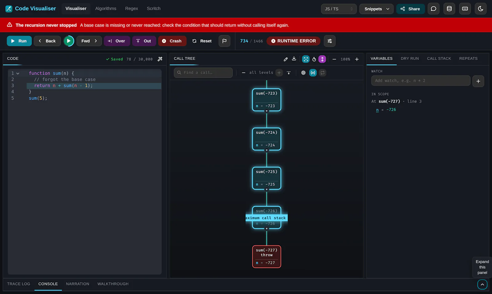Code Visualiser screenshot 6
