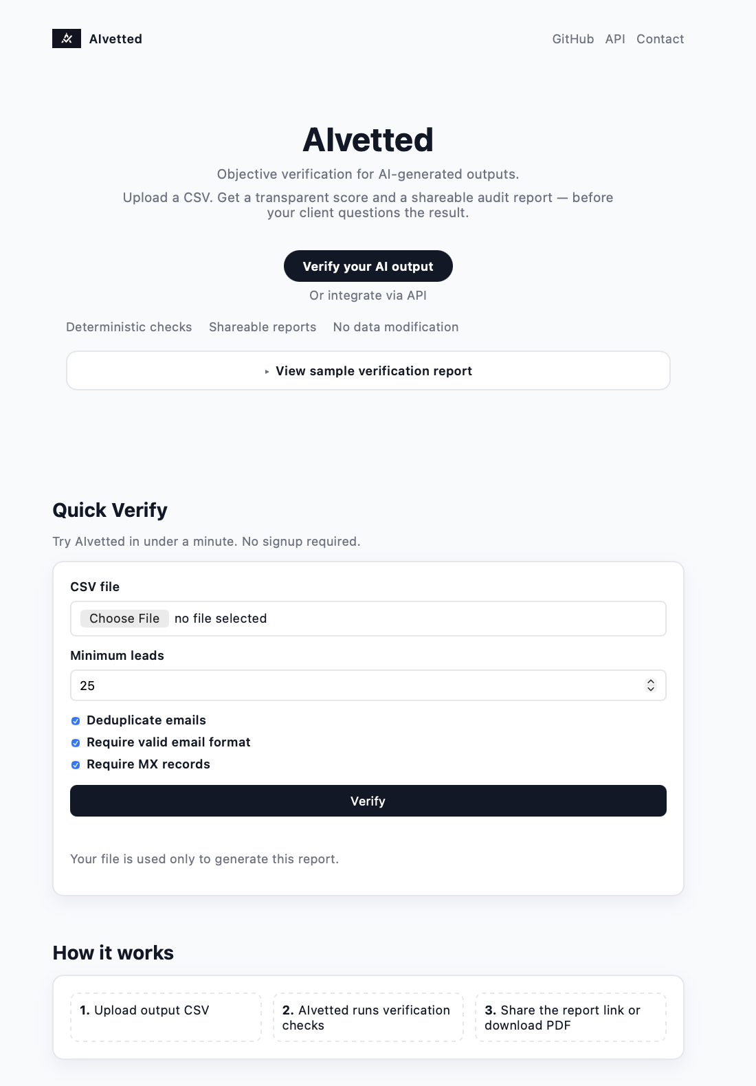 AIvetted - Main product screenshot demonstrating key features and user interface