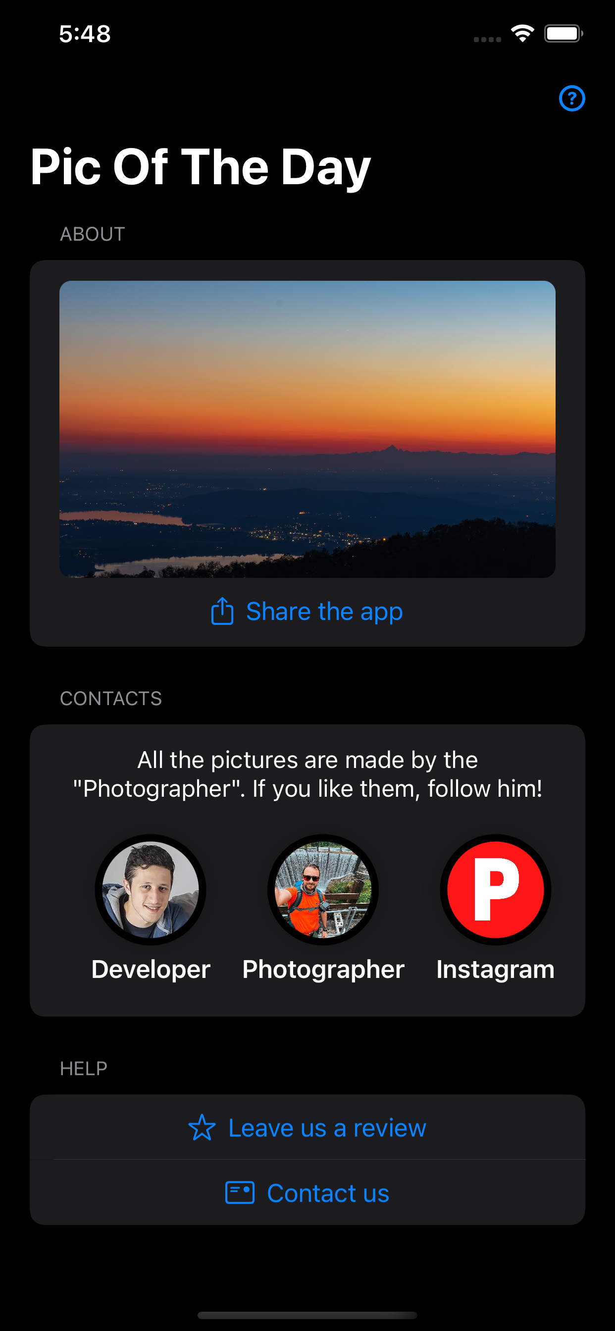 Pic Of The Day - Widget gallery image