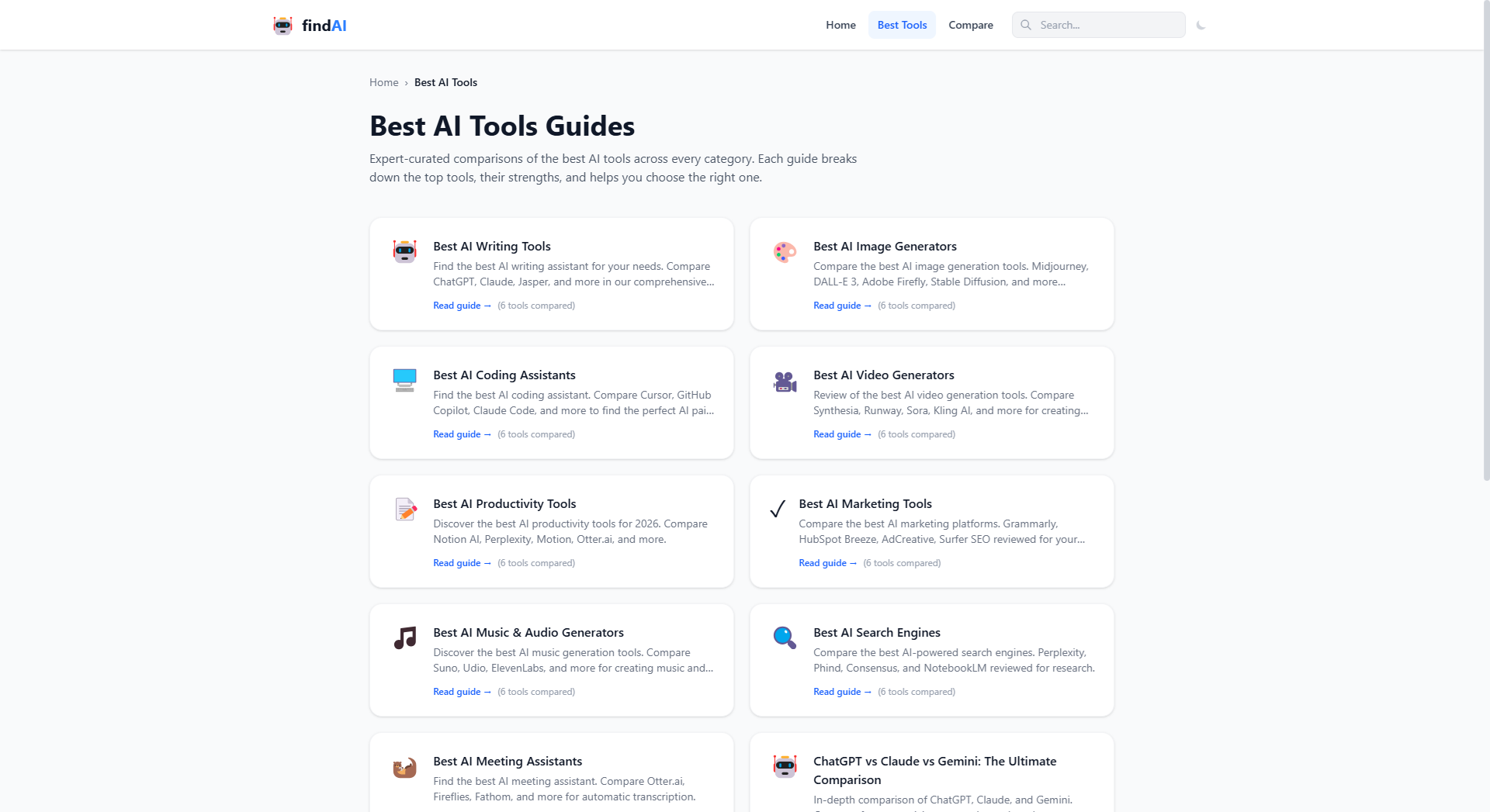 FindAI – Discover the Best AI Tools gallery image