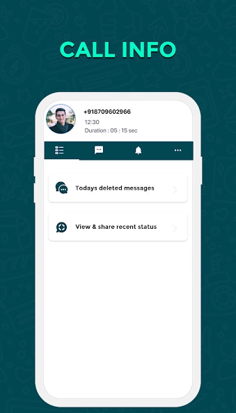WhatsRemoved -Message Recovery - Silinmiş WhatsApp mesajlarını ve medya veya ekleri kurtar medya 4