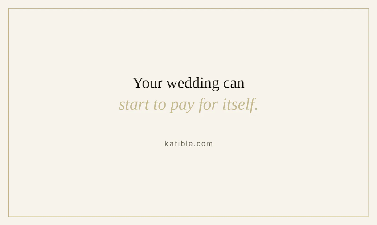 katiblé: Destination Wedding Marketplace screenshot 3