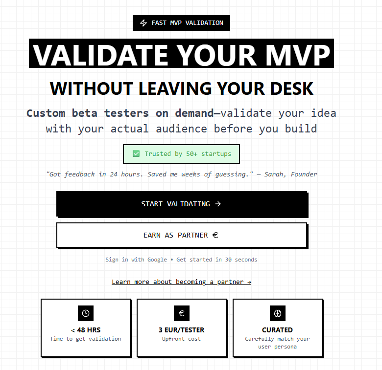 Validea-MVP gallery image