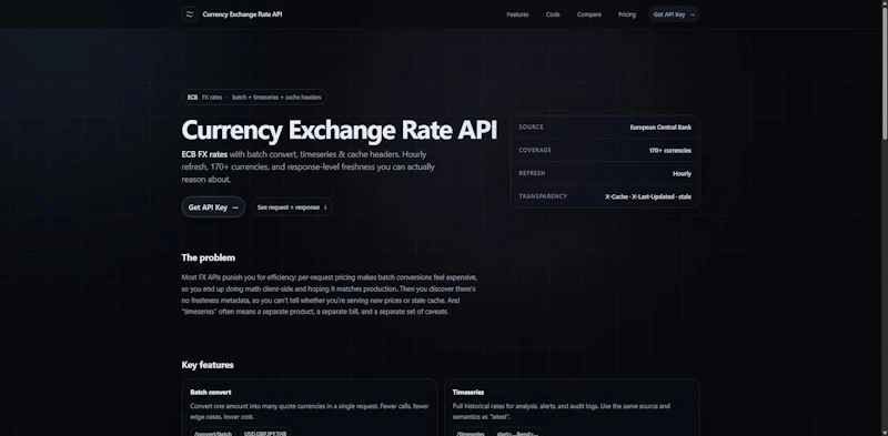 Currency Exchange Rate API screenshot 2