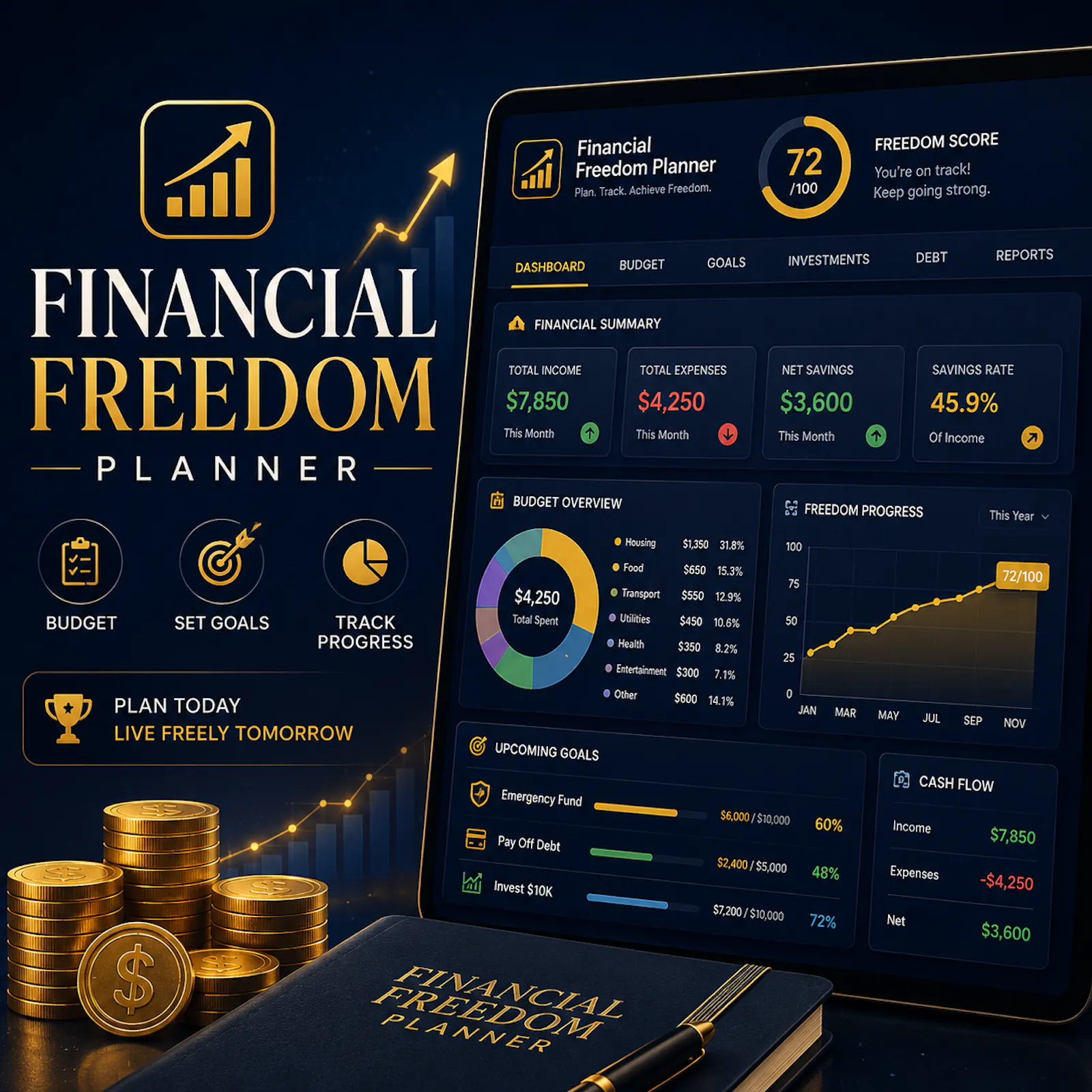 Financial Freedom Planner screenshot 1