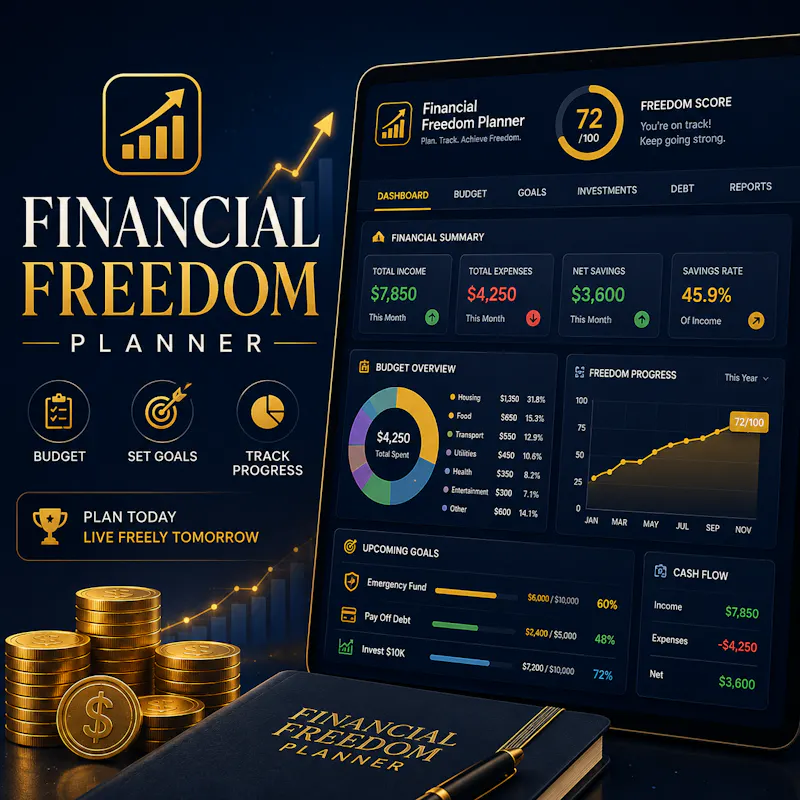 Financial Freedom Planner screenshot 1