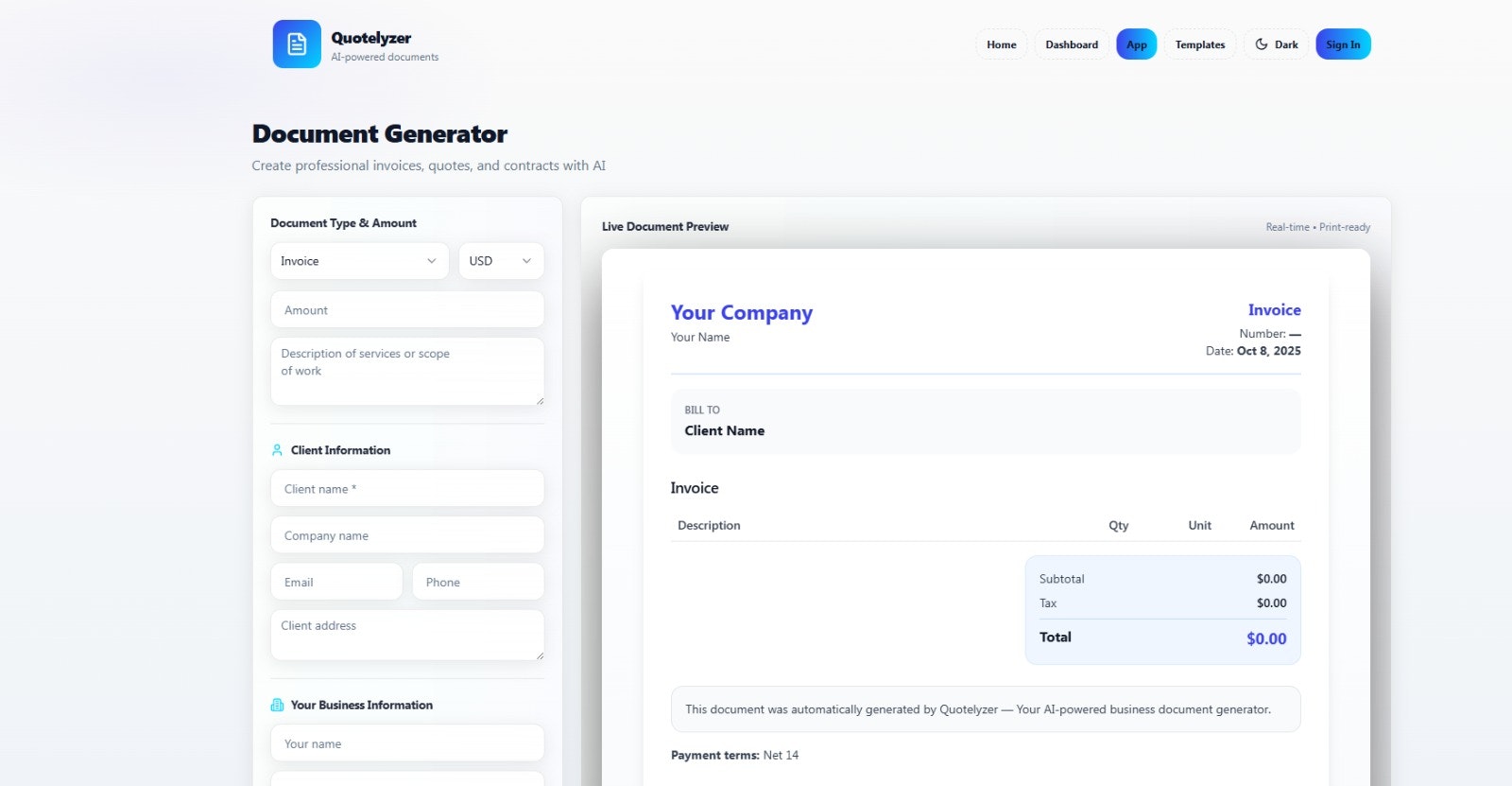 Quotelyzer gallery image