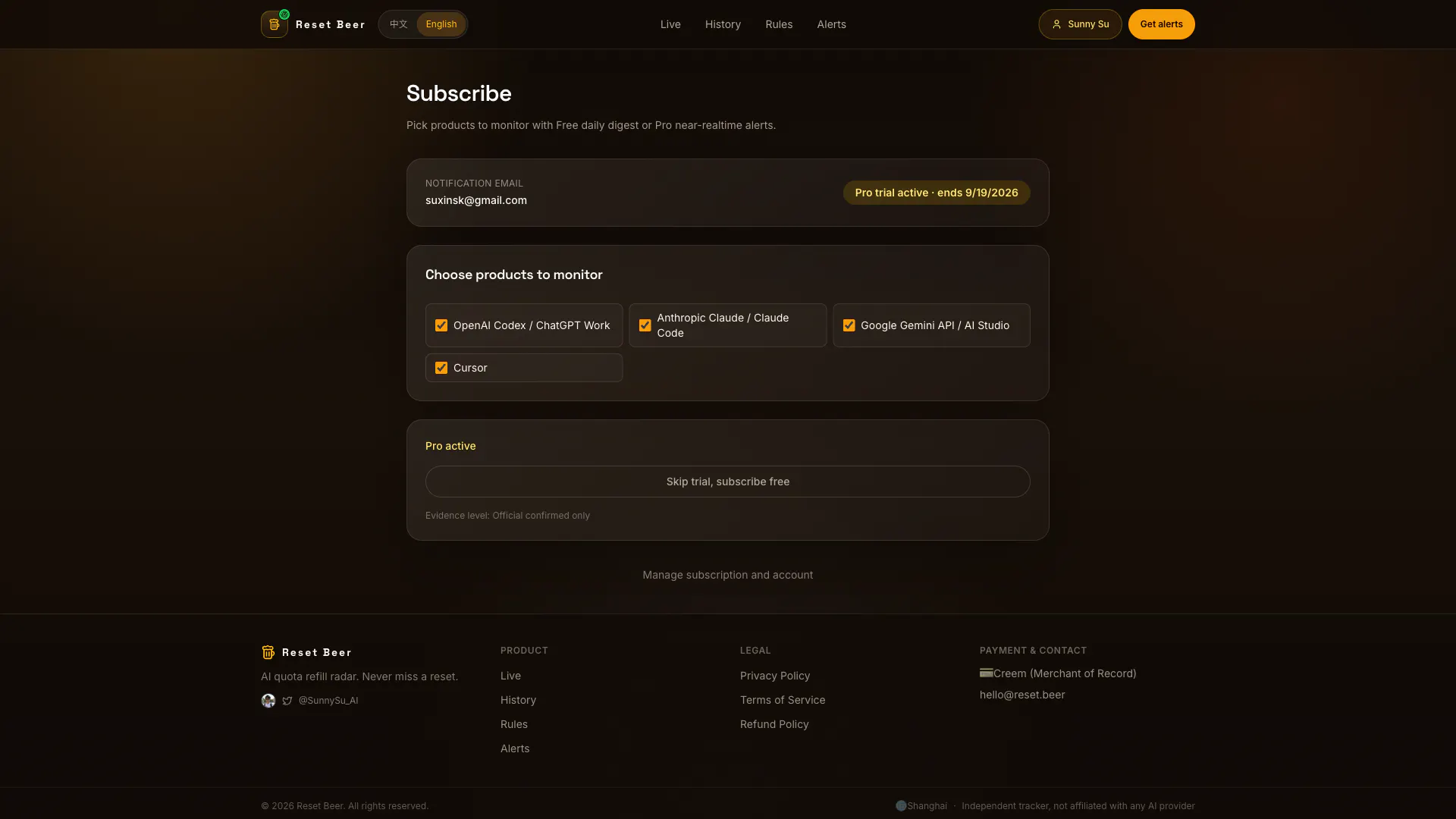 Reset Beer gallery image