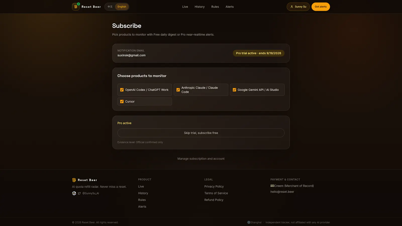 Reset Beer screenshot 3