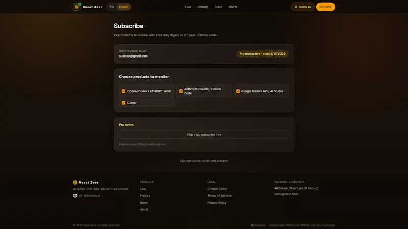 Reset Beer screenshot 3