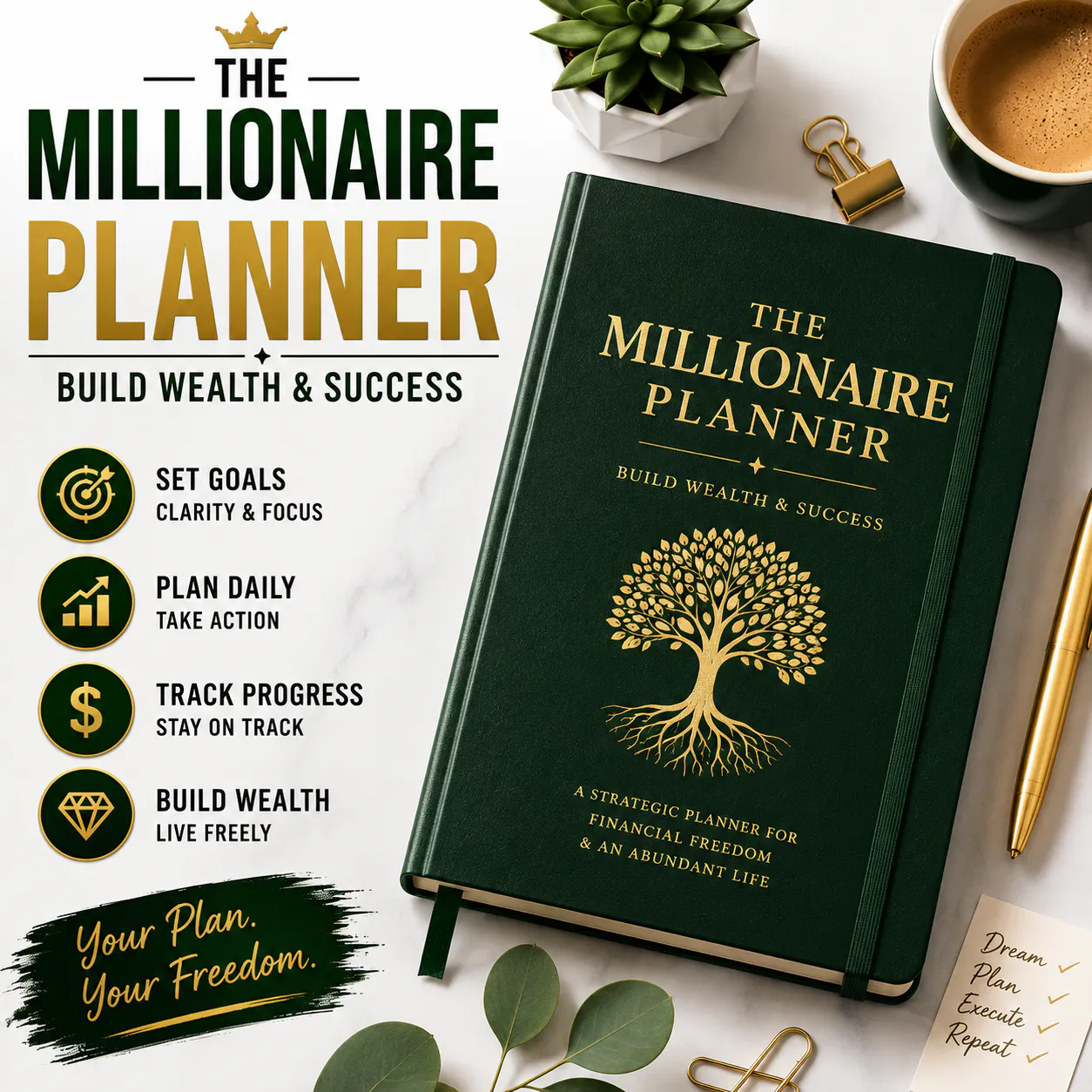 The Millionaire Notion Planner  gallery image