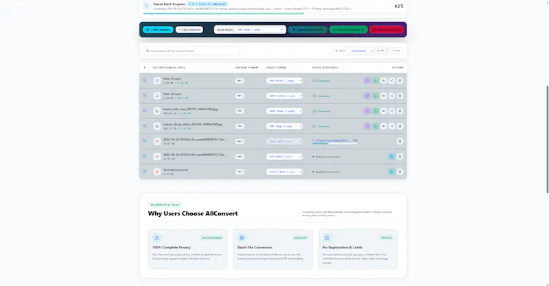AllConvert screenshot 1