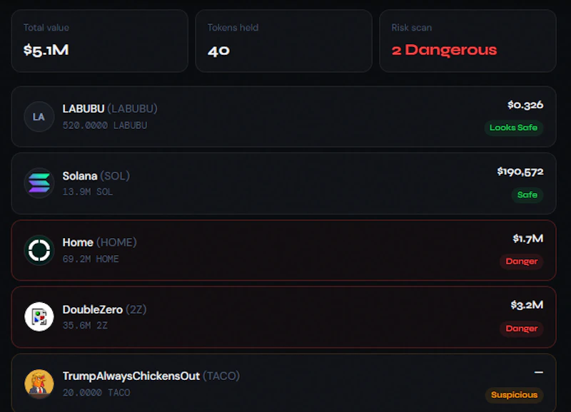 RugScout screenshot 3