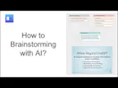 FunBlocks AI Brainstorming