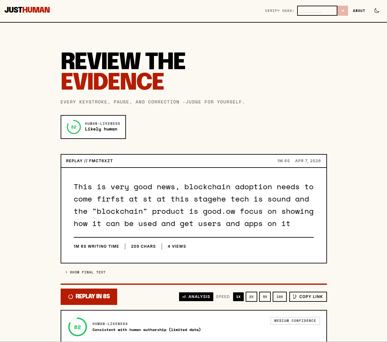 Just Human gallery image