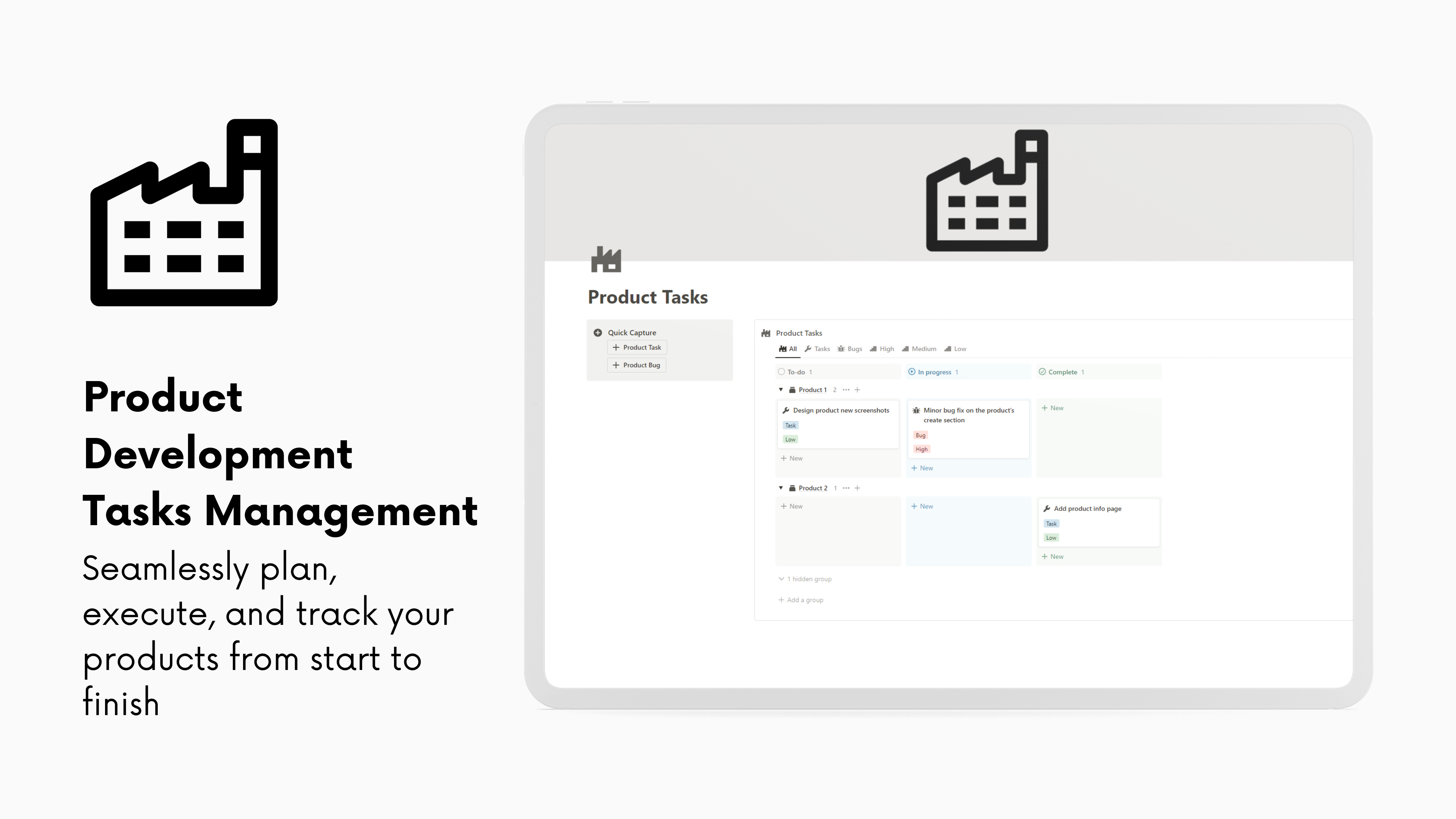 Média Tableau de bord entrepreneur en solo pour notion 6
