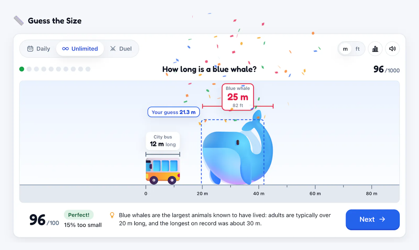 Guess the Size screenshot 3