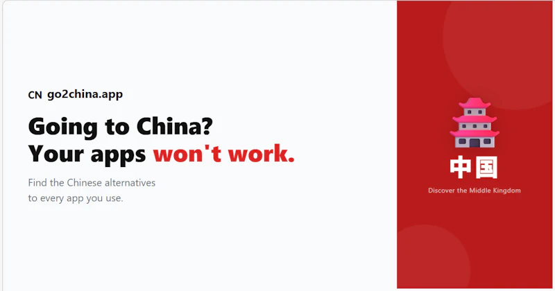 Go2China screenshot 1