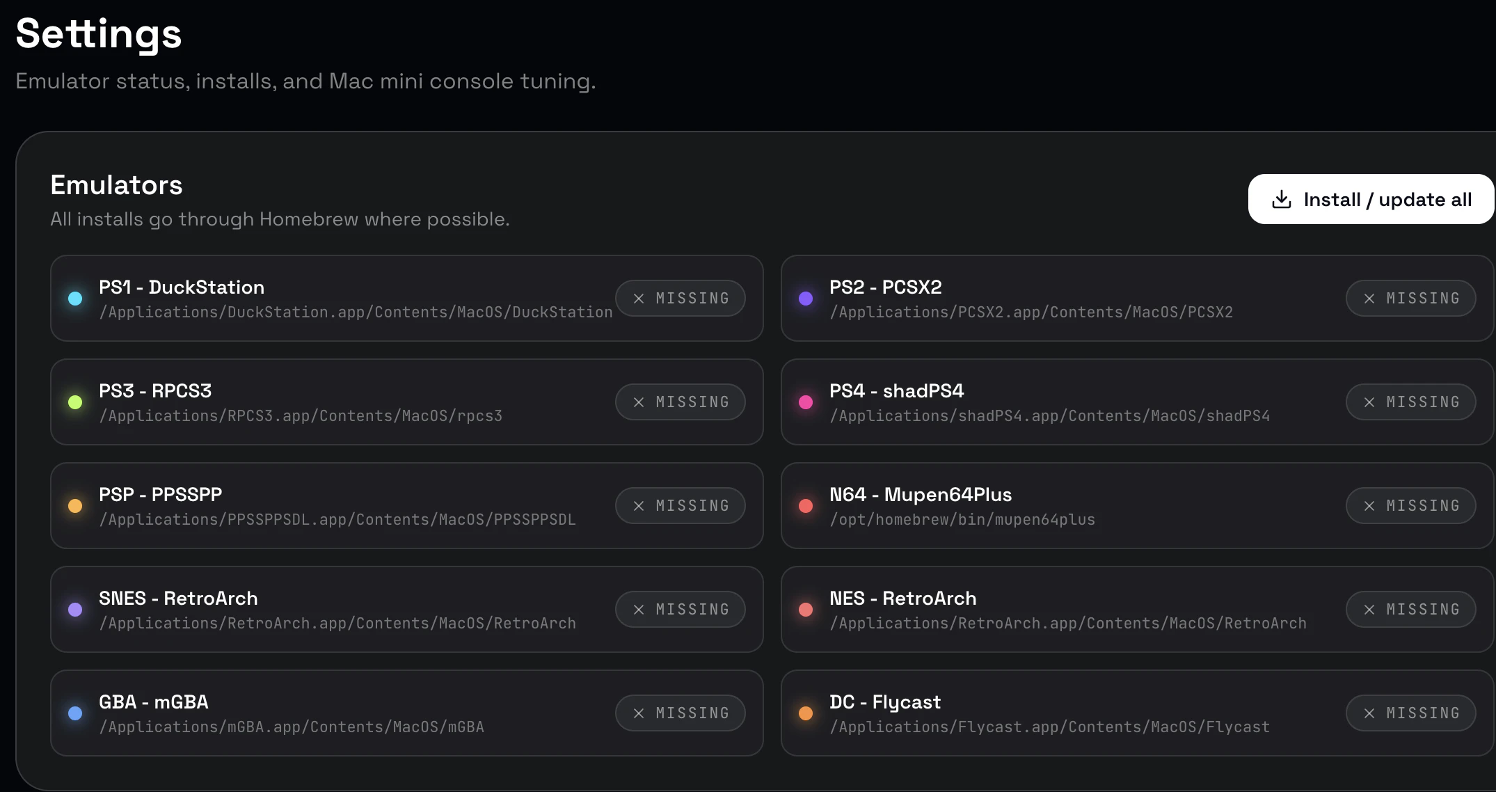 ConsoleMini screenshot 1